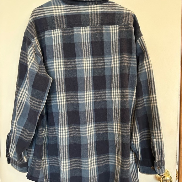 Tru Fit 2XL 100% Cotton Plaid Button-down - Picture 4 of 9